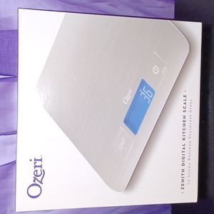 New Zenith by Ozeri Stainless Steel Kitchen Scale